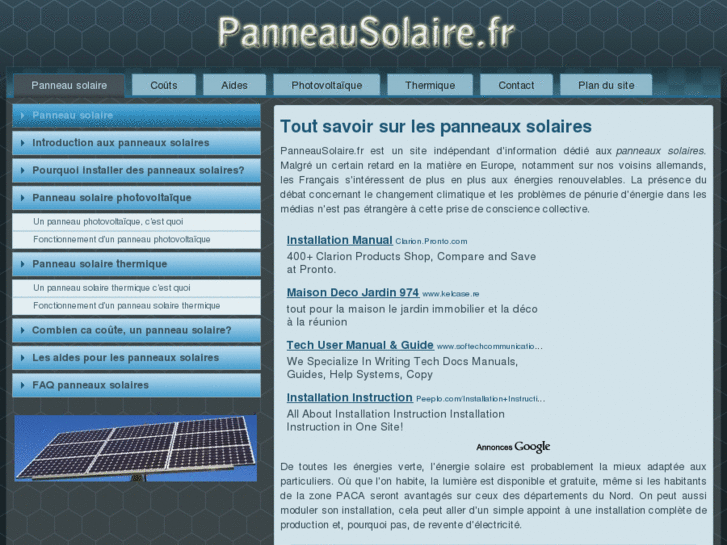 www.panneausolaire.fr