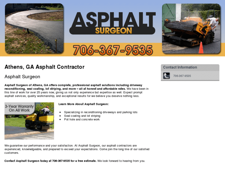 www.theasphaltsurgeon.com