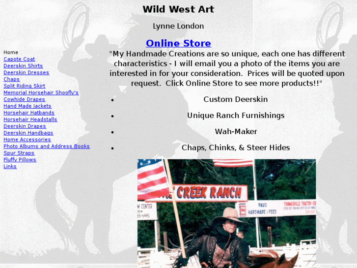 www.wildwestart.biz