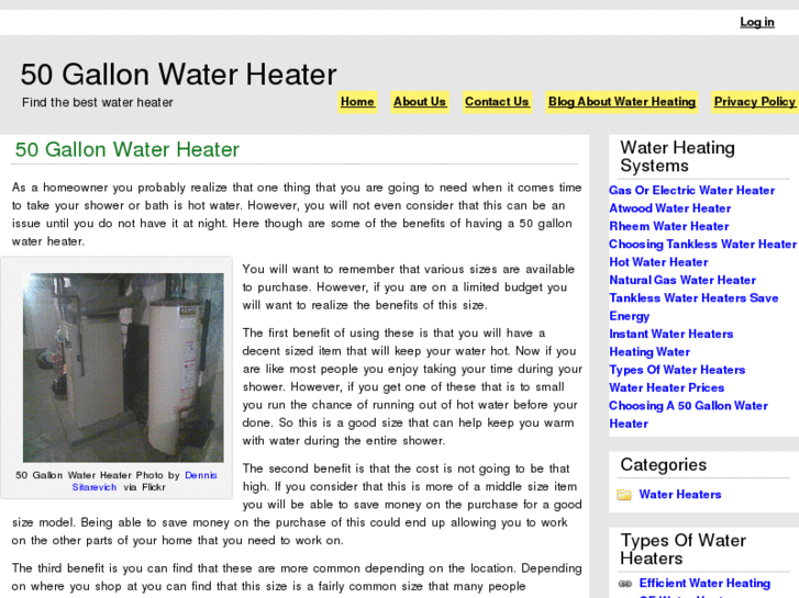 www.50gallonwaterheater.org