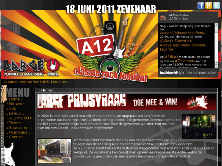 www.a12classicrockfestival.nl