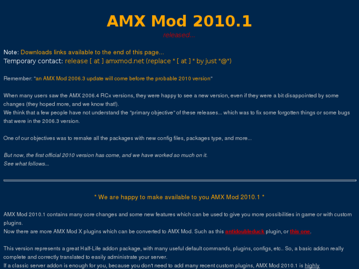 www.amxmod.net