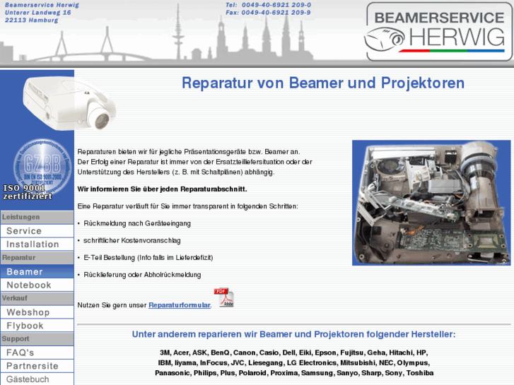 www.beamer-reparatur.net