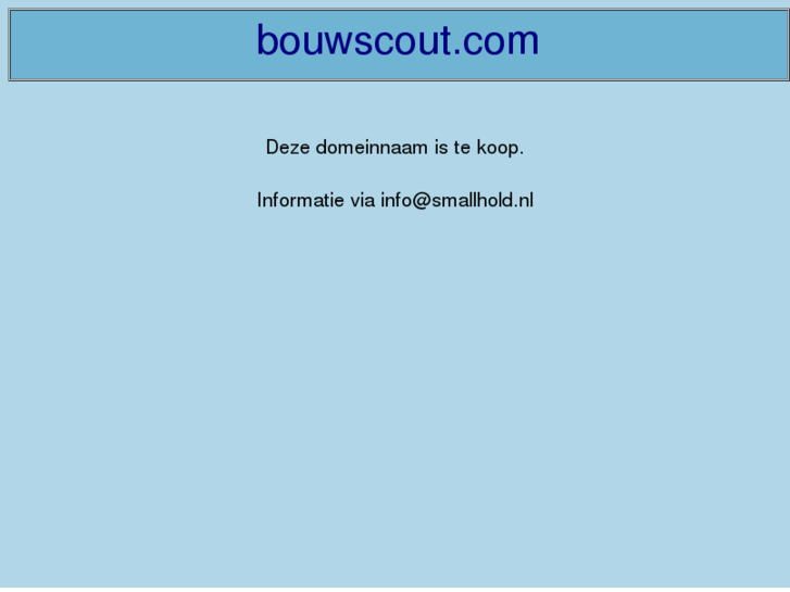 www.bouwscout.com