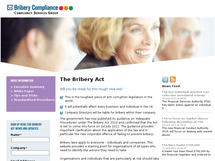 www.briberycompliance.com