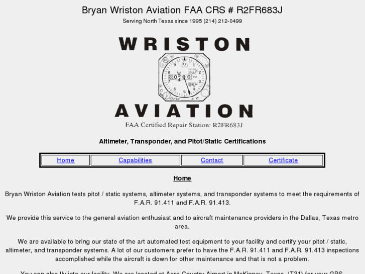 www.bryanwristonaviation.com