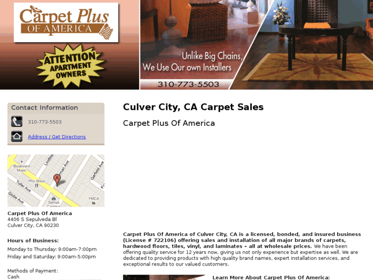 www.carpetplusculvercity.com