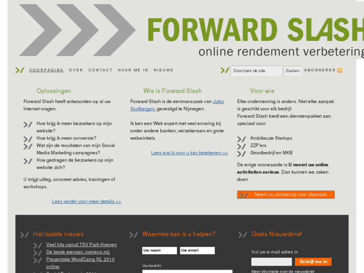 www.forwardslash.nl