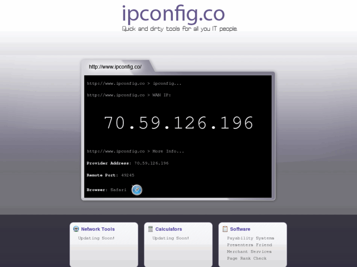 www.ipconfig.co