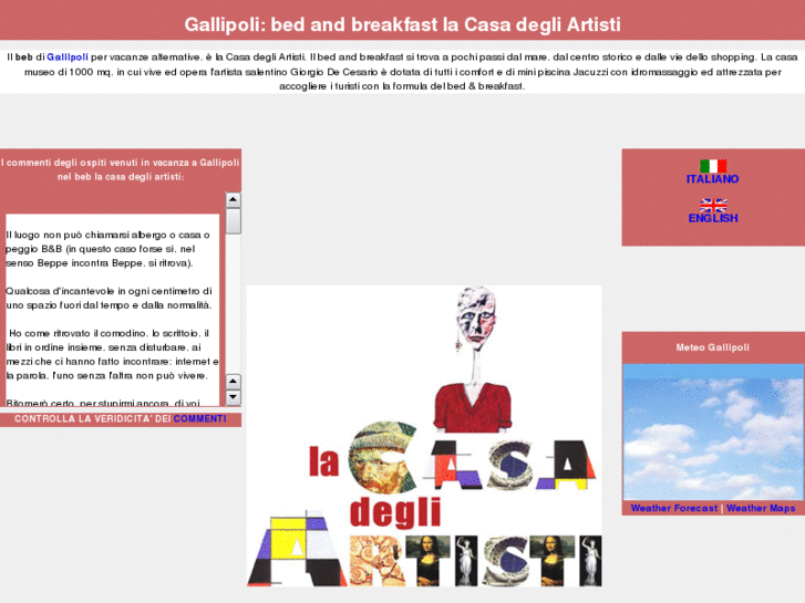 www.lacasadegliartisti.it