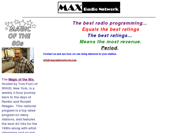 www.maxradionetwork.com