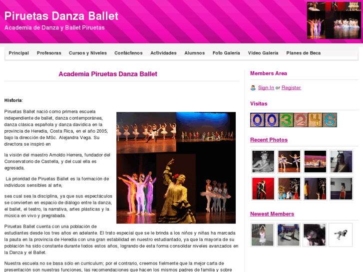 www.piruetasdanzaballet.com