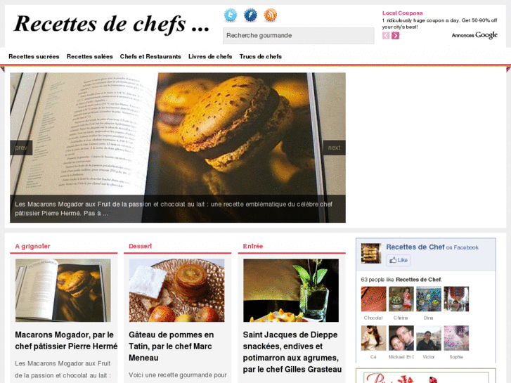 www.recettedechef.fr