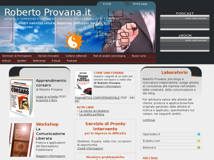 www.robertoprovana.it