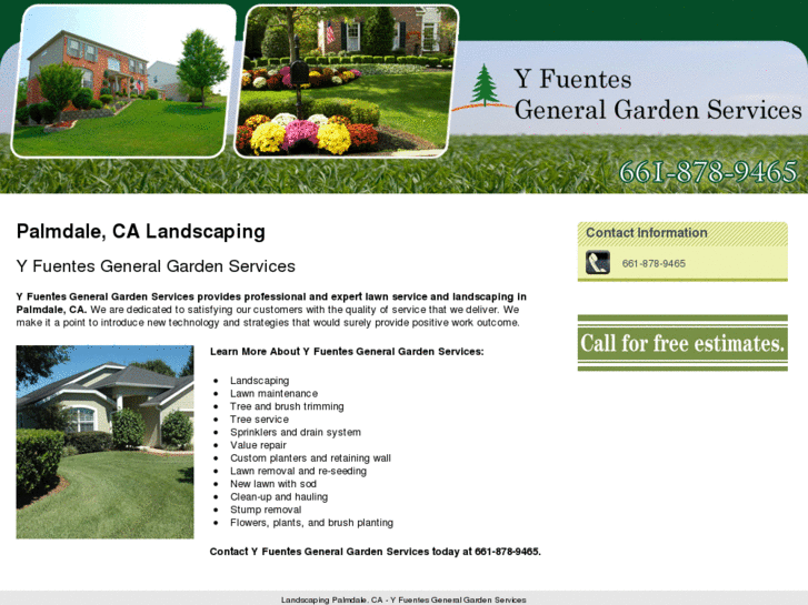 www.yfuentesgardenservices.com