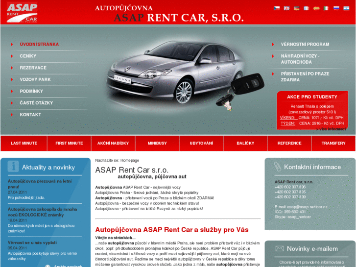 www.asap-rentcar.cz