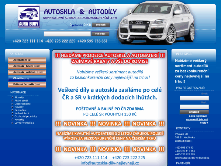 www.autoskla-dily-nejlevneji.cz