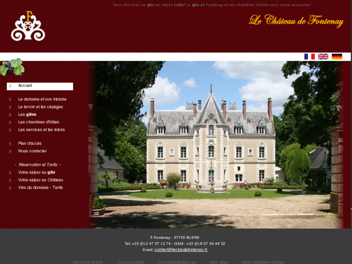 www.chateaudefontenay.net