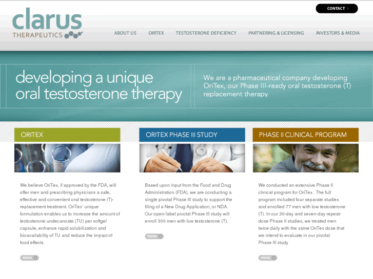 www.clarustherapeutics.com