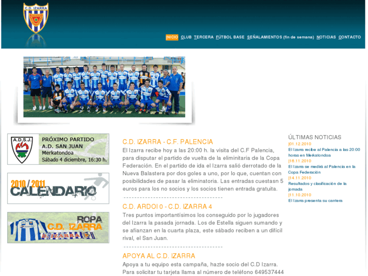 www.clubdeportivoizarra.es