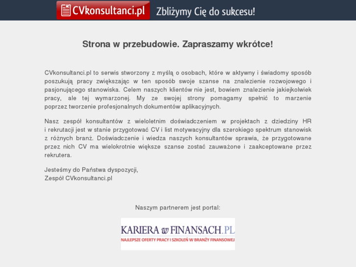 www.cvkonsultanci.pl