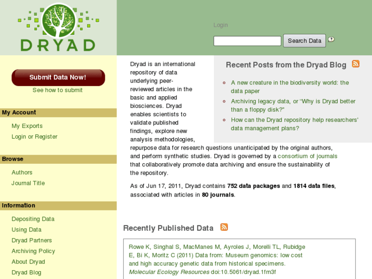 www.datadryad.org