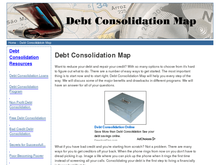 www.debtconsolidationmap.com