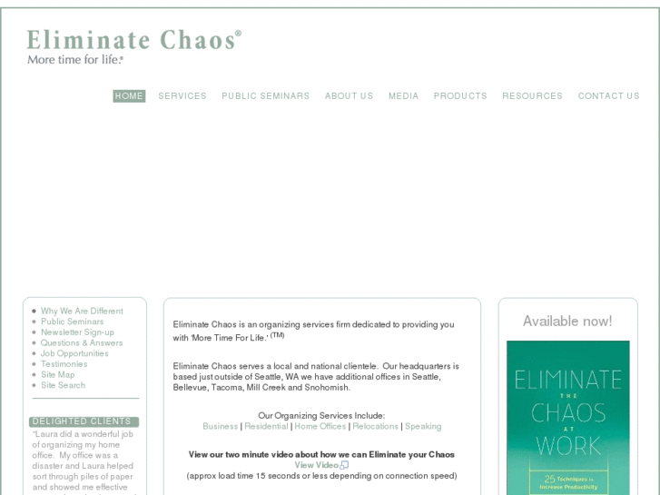 www.eliminatethechaos.net