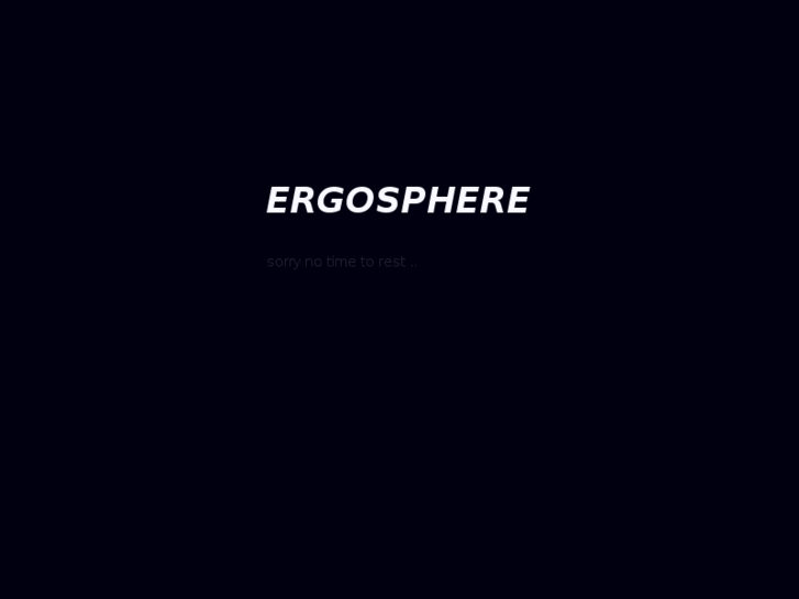 www.ergosphere.co.uk