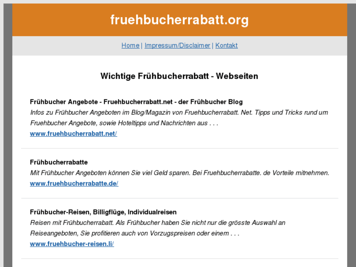 www.fruehbucherrabatt.org