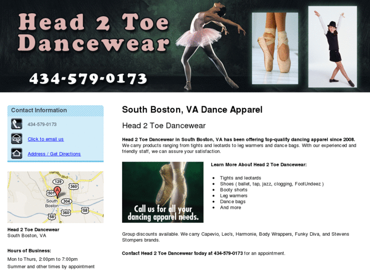 www.head2toedancewear.com