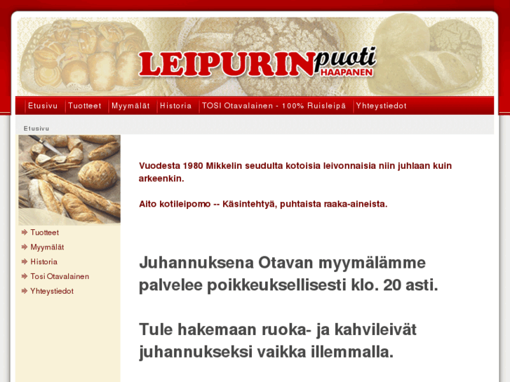 www.leipurinpuoti.fi