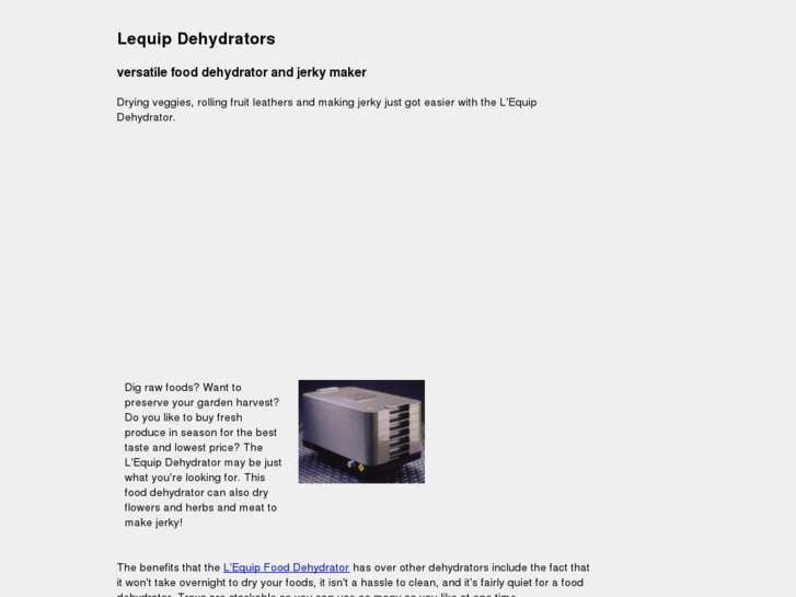 www.lequipdehydrator.com