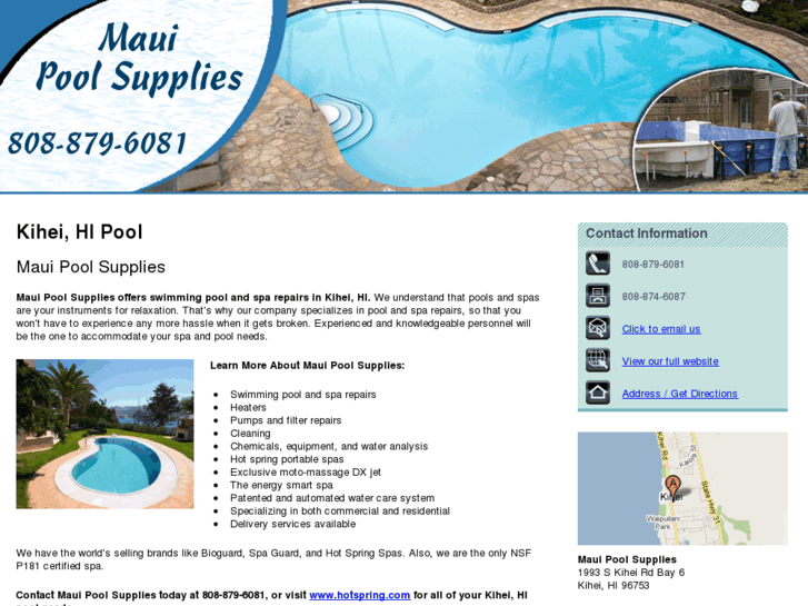 www.mauipoolsuppliesandhottubs.com