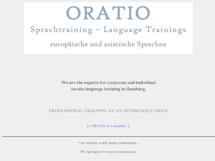 www.oratio-trainings.com