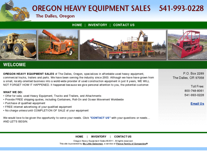 www.oregonheavyequipment.com