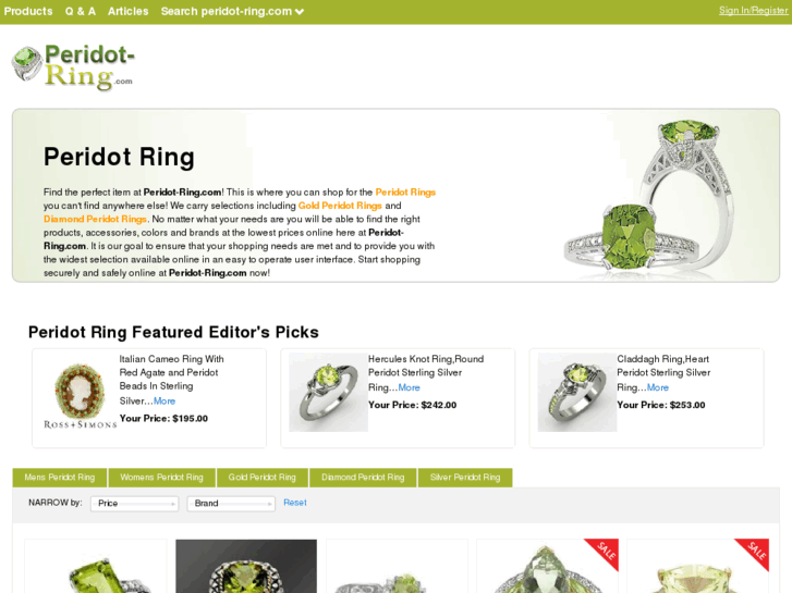 www.peridot-ring.com