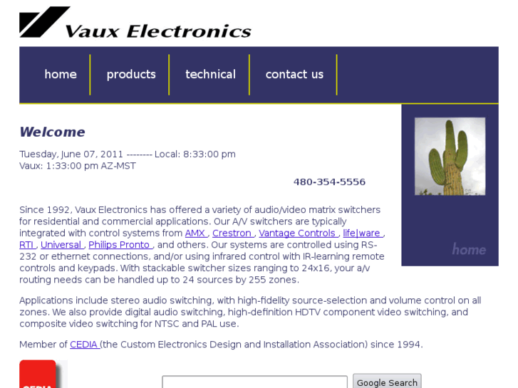 www.vauxelectronics.com