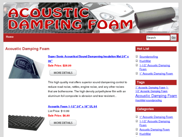 www.acousticdampingfoam.com