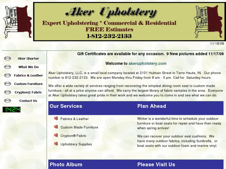 www.akerupholstery.com