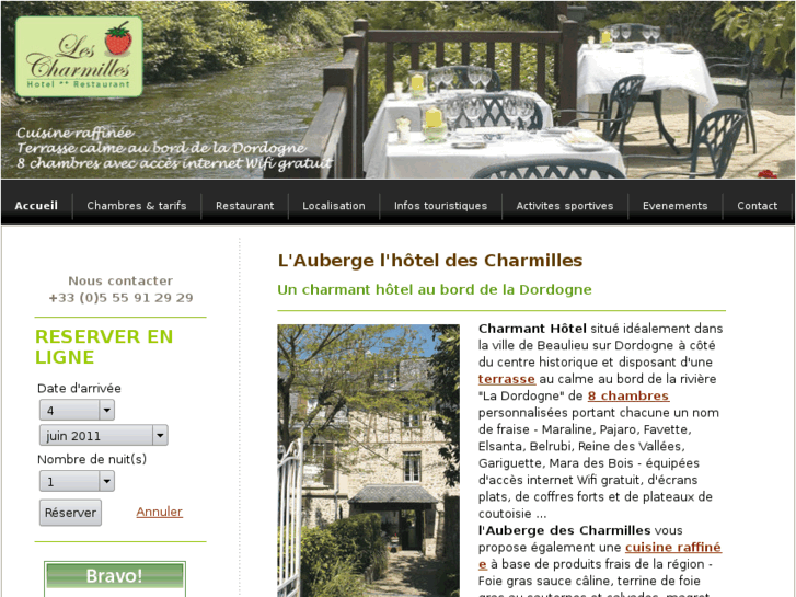 www.auberge-charmilles.com