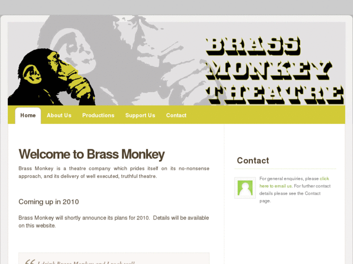 www.brassmonkeytheatre.com