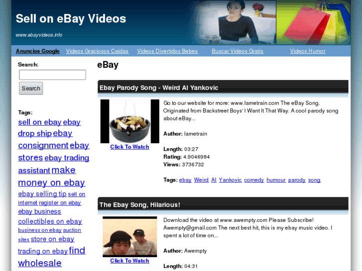 www.ebayvideos.info