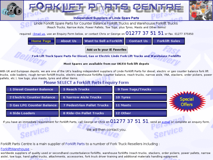 www.forkliftpartscentre.co.uk