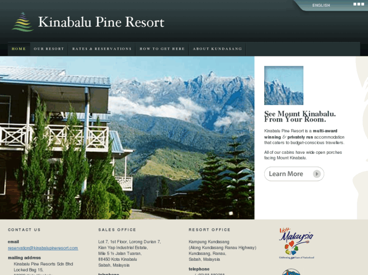 www.kinabalupineresort.com