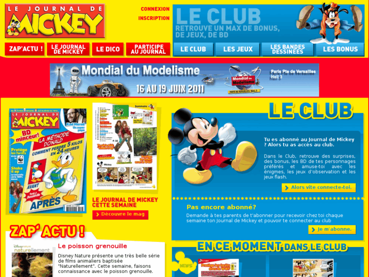 www.lejournaldemickey.com