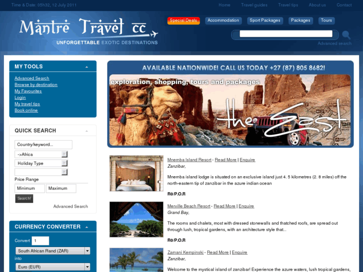 www.mantretravel.com