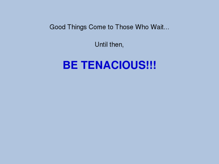 www.thetenaciousteam.com