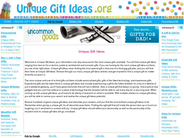 www.unique-gift-ideas.org