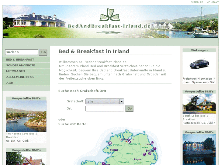 www.bedandbreakfast-irland.de